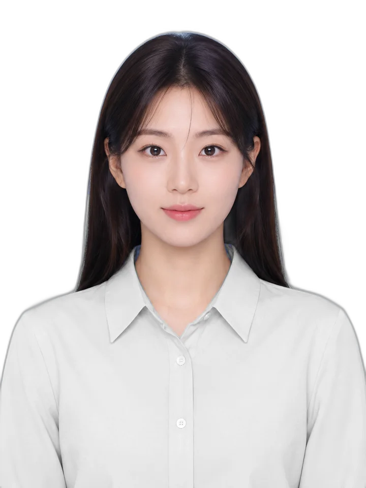 AI 퍼스널컬러 분석에 사용되는 정면 예시 인물